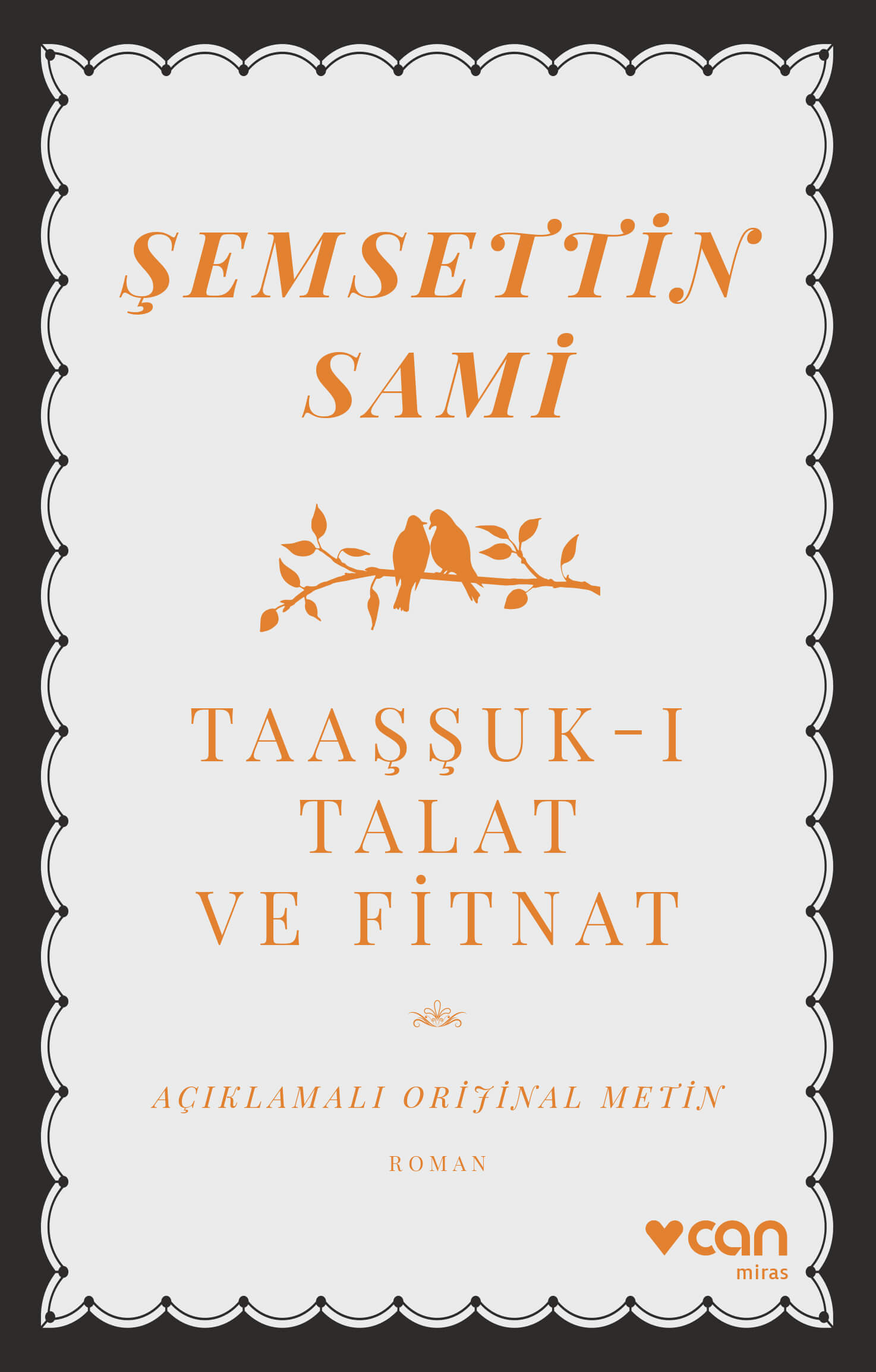 Taaşşuk-ı Talat ve Fitnat (Orijinal Metin)