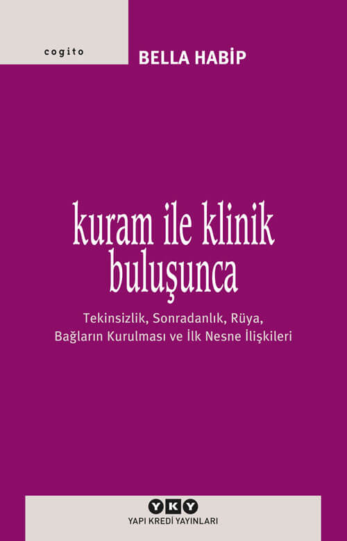 Kuram ile Klinik Buluşunca – Tekinsizlik, Sonradanlık, Rüya, Bağların Kurulması ve İlk Nesne İlişkileri